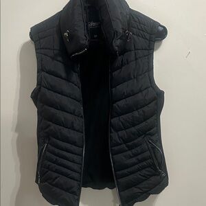 Stylish Black Quilted Vest for Women